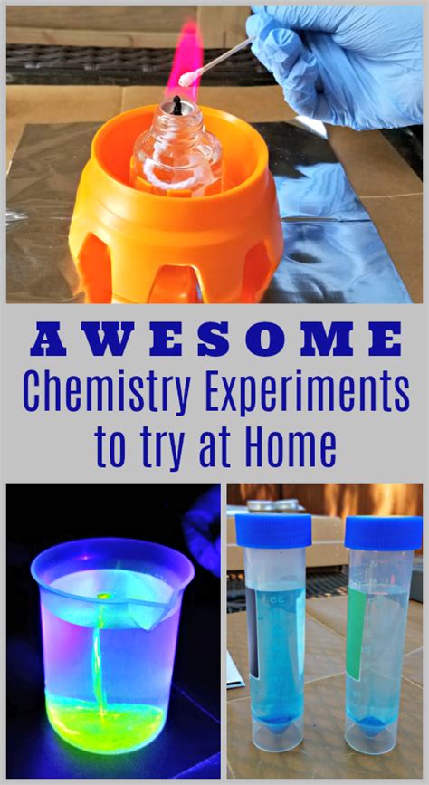 science experiments at home.